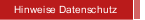Hinweise Datenschutz